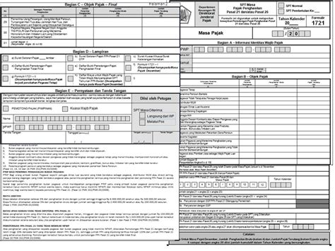 Formulir Pph Newstempo