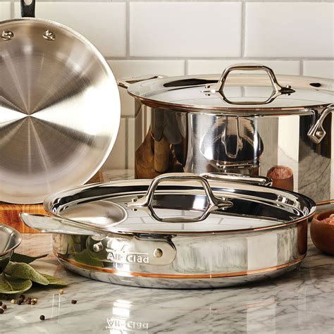 All Clad Copper Core Saute Pan 5 Qt Cutlery And More