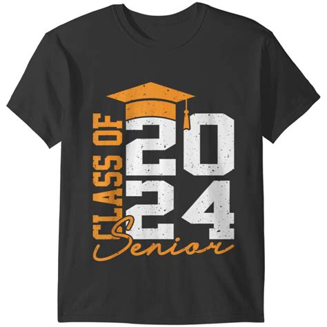 Senior 2024 Class Of 2024 Graduation 2024 Back To School T Shirts Sold By Schefftreena Sku