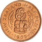 Halfpenny Coin From New Zealand Online Coin Club