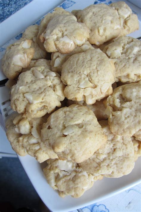 Cookies aux pépites de chocolat blanc noix de macadamia Cookies