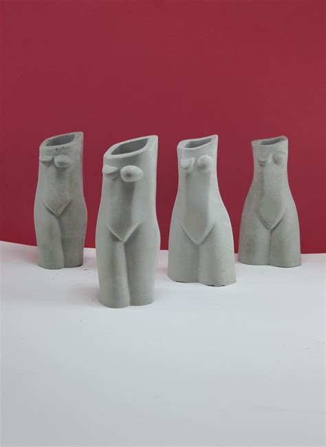 Cement Naked Woman Body Planters For Wedding Favors Etsy