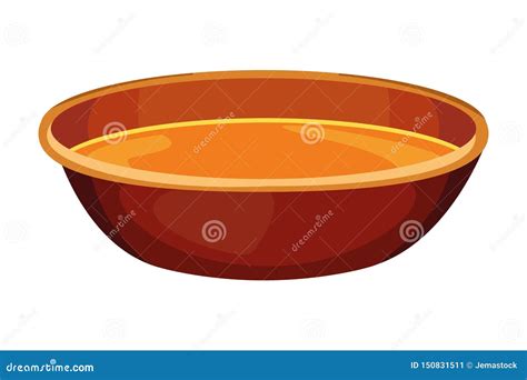 Full Bowl Icon Cartoon Isolated Stock Vector Illustration Of Drink