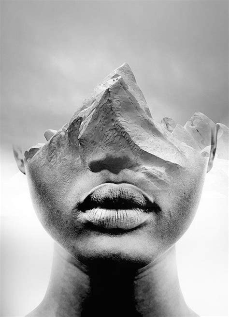 Superimposed Human Landscapes Surrealism Photography Double Exposure