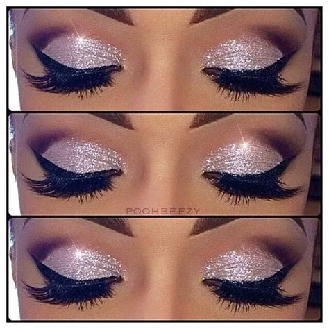 Augen Make Up Glitzer Pink Glitter Makeup Eye Make Up Eye Makeup