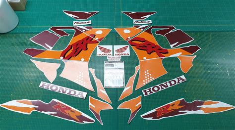 Zen Graphics Honda CBR 900RR Urban Tiger 1994 Replacement Decals