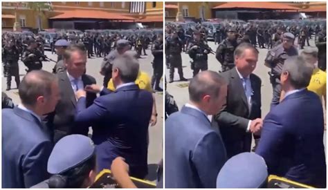 Tarc Sio Entrega Medalha Da Rota A Bolsonaro Durante Celebra O Do