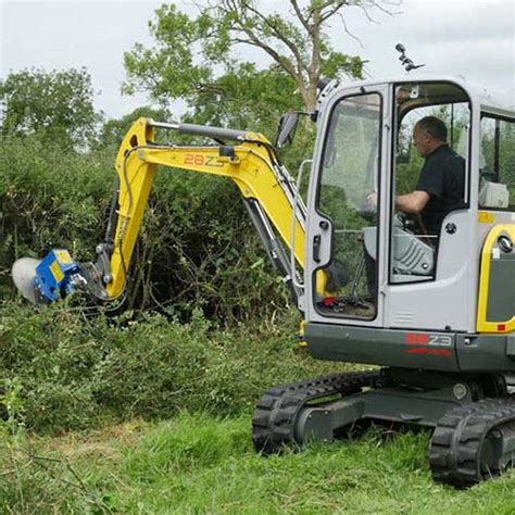 Saw Head Mini Digger Hedge Cutter Slanetrac Slanetrac Europe