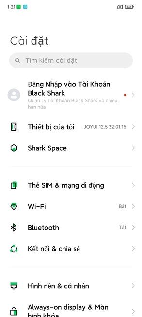 Hướng dẫn cài tiếng Việt cho Xiaomi Black Shark 5 RS không cần Unlock