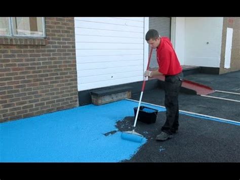 How to make asphalt and tarmac safe with anti slip paint | Watco - YouTube