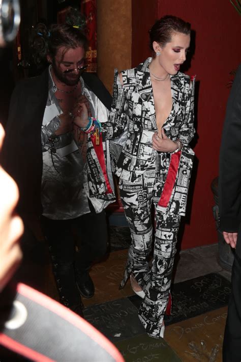 Bella Thorne - Leaving the Vista Theater in Los Angeles 10/11/2017