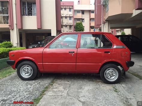 Restored 1985 Maruti 800 Ss80 Ac Deluxe Team Bhp