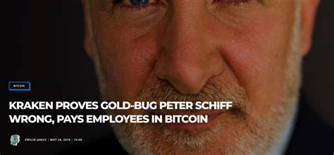 Bitcoinist KRAKEN PROVES GOLD BUG PETER SCHIFF WRONG PAYS EMPLOYEES