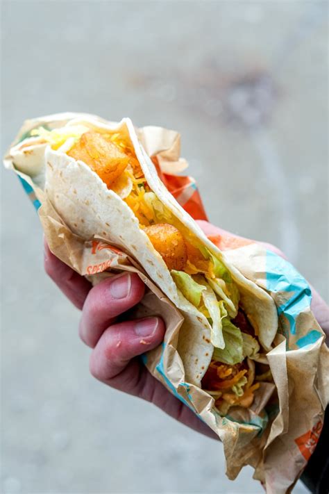 taco bell spicy potato soft taco - The Diet Chef