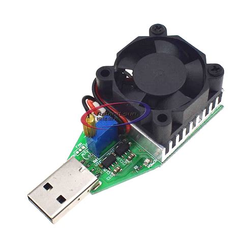 15W DC 3V 21V Electronic Test Load Resistor USB Interface Battery