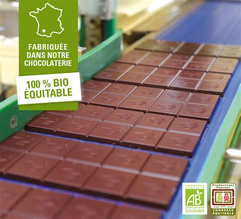 Chocolat Noir Bio Du P Rou Issu Du Commerce Equitable