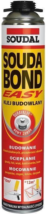 Klej Soudal Budowalnay Soudabond Easy 750ml Opinie I Ceny Na Ceneo Pl