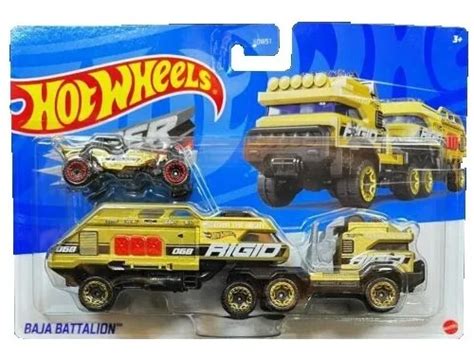 Hot Wheels Super Rigs Baja Batallion Esc Envío gratis