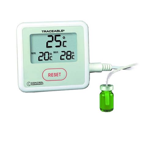 Control Company 4521 Traceable® Sentry™ 5ml Vaccine Thermometer °c With Bottle Temperature Range