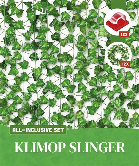 Blumerce Klimop Slinger X Hedera Kunsthaag Binnen Buiten