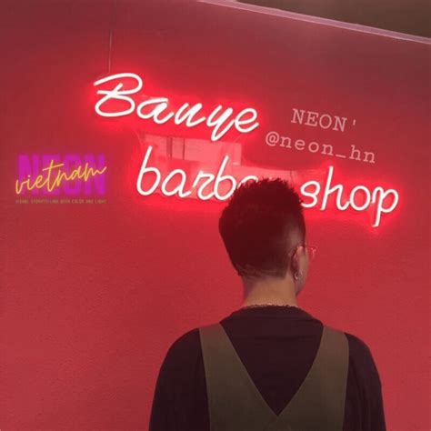 Bauye Barber Shop Led Neon Sign Neon Viet Nam