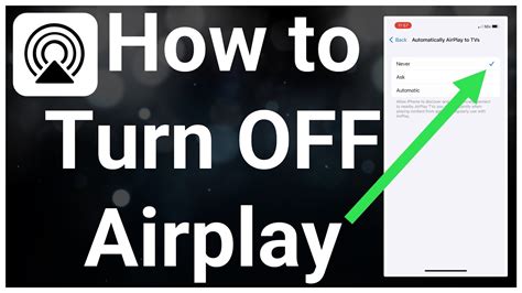 How To Turn Off AirPlay On IPhone YouTube