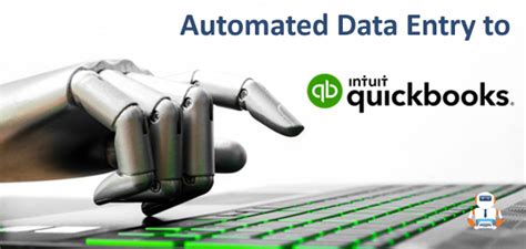 Automated Data Entry To Quickbooks Online Using Artificial Intelligence