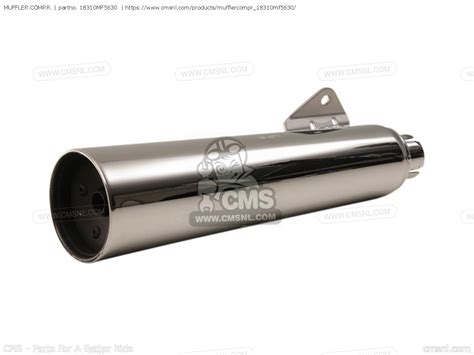 18310MF5630 Muffler Comp R Honda Buy The 18310 MF5 630 At CMSNL