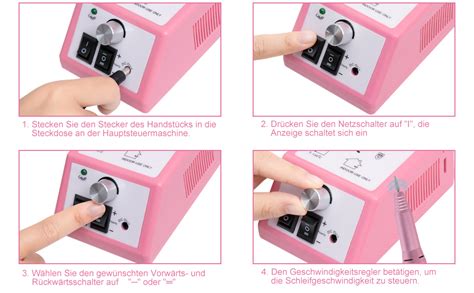 Elektrische Nagelfräser Set Maniküre Elektrische Nagelfeile Pediküre