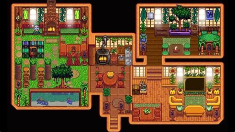 My Valley Farmhouse And Island Farmhouse Stardewhomedesign