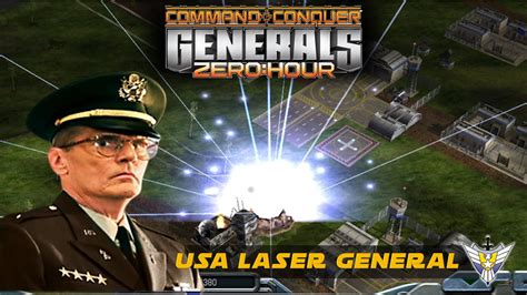 Usa Laser General C C Generals Zero Hour Youtube