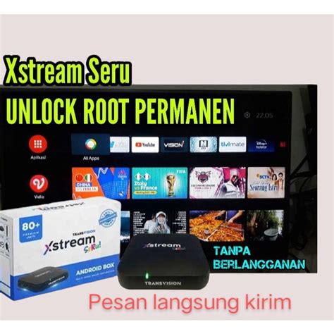 Jual Stb Android Transvision Xstream Seru Ram Up To Gb Unlock