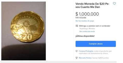 La Moneda Conmemorativa De Emiliano Zapata De 20 Que Se Vende Hasta En