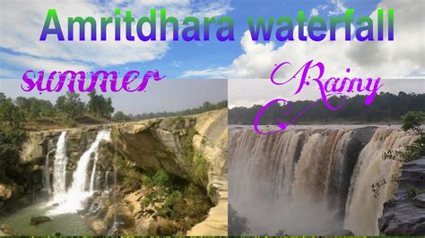 Amritdhara Waterfall Dist Korea Chhattisgarh Youtube