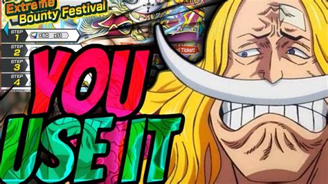 Lucky Ex Whitebeard One Piece Bounty Rush You Summon You Use It