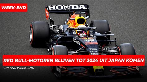 Red Bull Motoren Blijven Tot Uit Japan Komen Fia Wil Reglementen