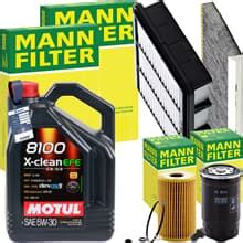 MANN INSPEKTIONSPAKET MOTUL 5W 30 MOTORÖL passend für 1 6 CRDI HYUNDAI