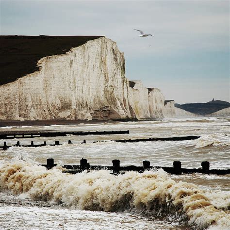 Seven Sisters Chalk Cliffs Photograph by Peter Funnell - Fine Art America