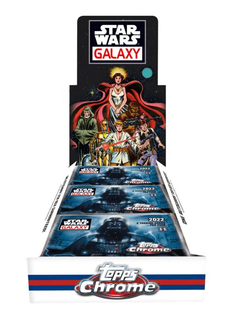 2022 Topps Star Wars Chrome Galaxy Hobby Box CloutsnChara