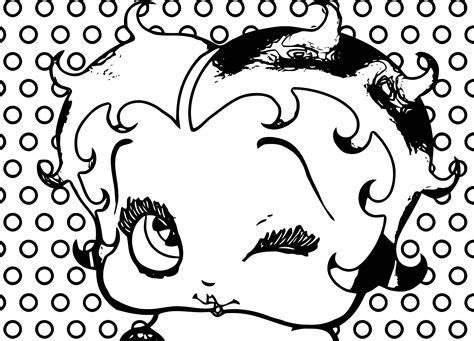 Betty Boop We Coloring Page 369