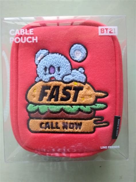 Authentic Bt Cable Pouch Koya Mobile Phones Gadgets Mobile