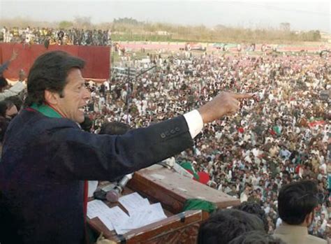 Imran Khan Pti Jalsa In Peshawar City Paki Mag