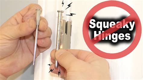 How To Replace Door Hinges Fix Squeaky Doors Youtube