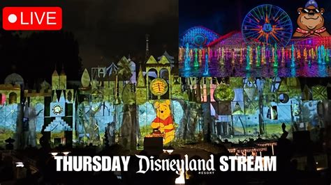 🔴 Live Thursday Stream At Disneyland Wondrous Journeys Fireworks