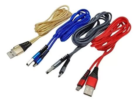 Cabo Micro Usb V8 Reforçado Carregador E Dados Celular Cor cor