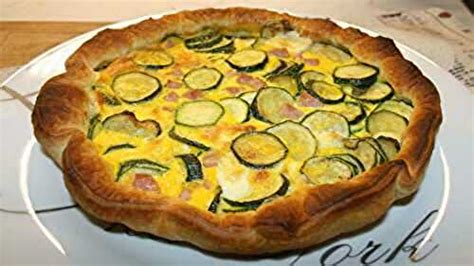 Quiche Aux Courgettes Et Mortadelle Recette Facile De Chef Sylvain Et