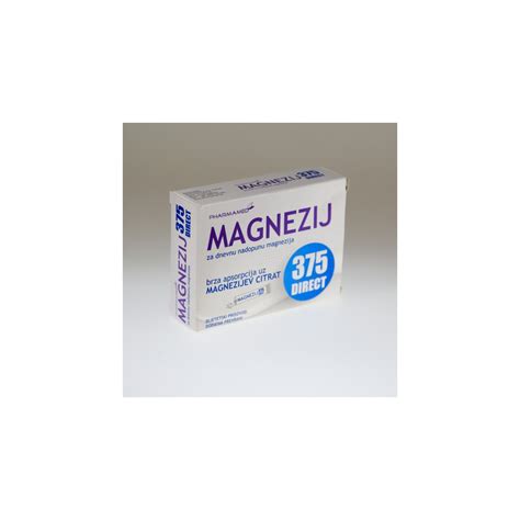 Magnezij 375 Direct 20 Bust Farmatech