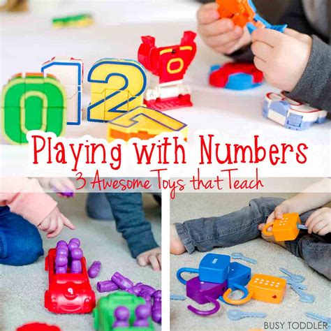 Playing with Numbers: Toys that Teach - Busy Toddler