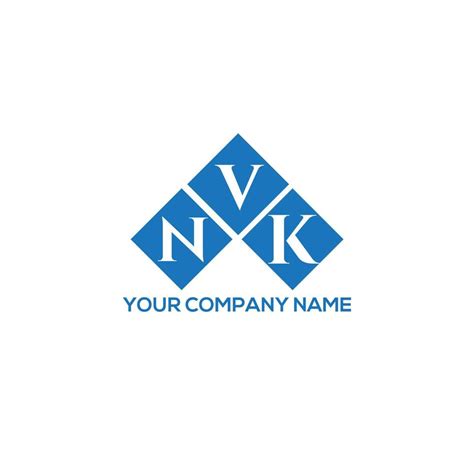 nvk letter logo design  white background nvk creative initials
