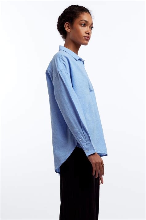 Linn Linen Shirt Gina Tricot